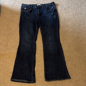 KanCan Dark Indigo Flare Jeans